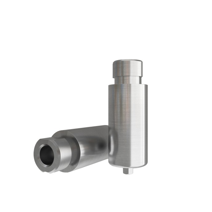 Pre-milled Ti-blanks compatible with Adin™