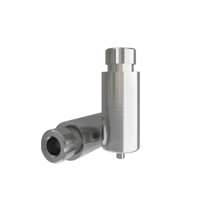 Pre-milled Ti-blanks compatible with Adin™