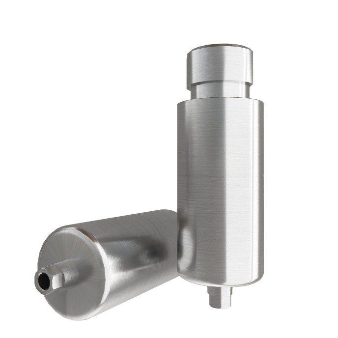 Pre-milled Ti-blanks compatible with BB™