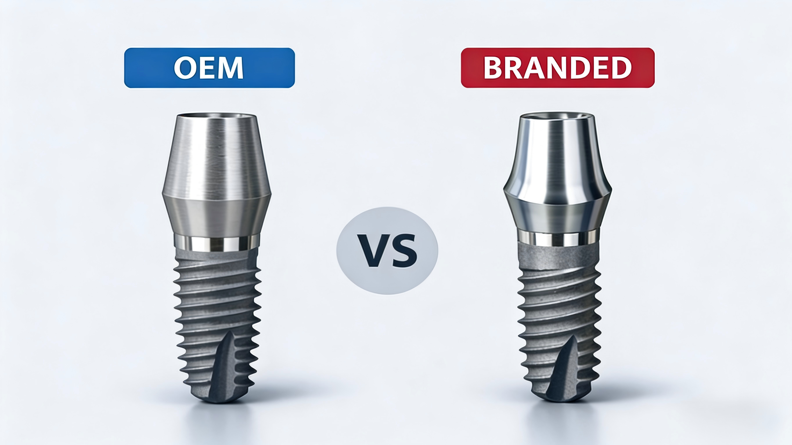 OEM vs Branded Dental Implants | Complete B2B Comparison Guide