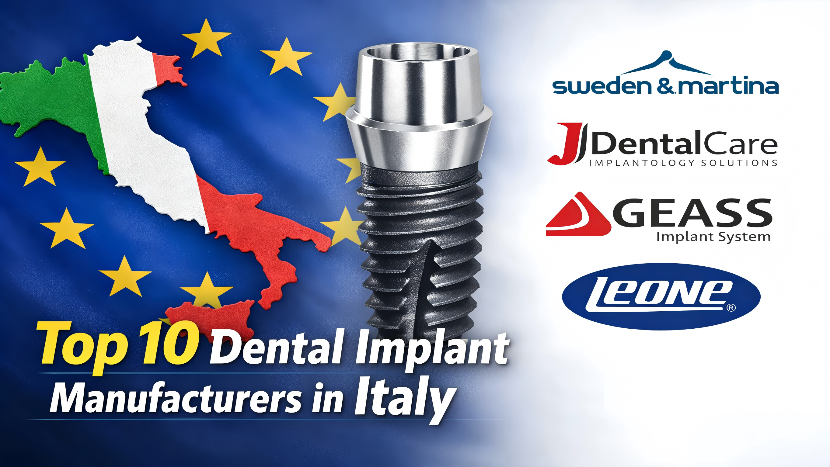 Top 10 Dental Implant Manufacturers in Italy |2026 Guide