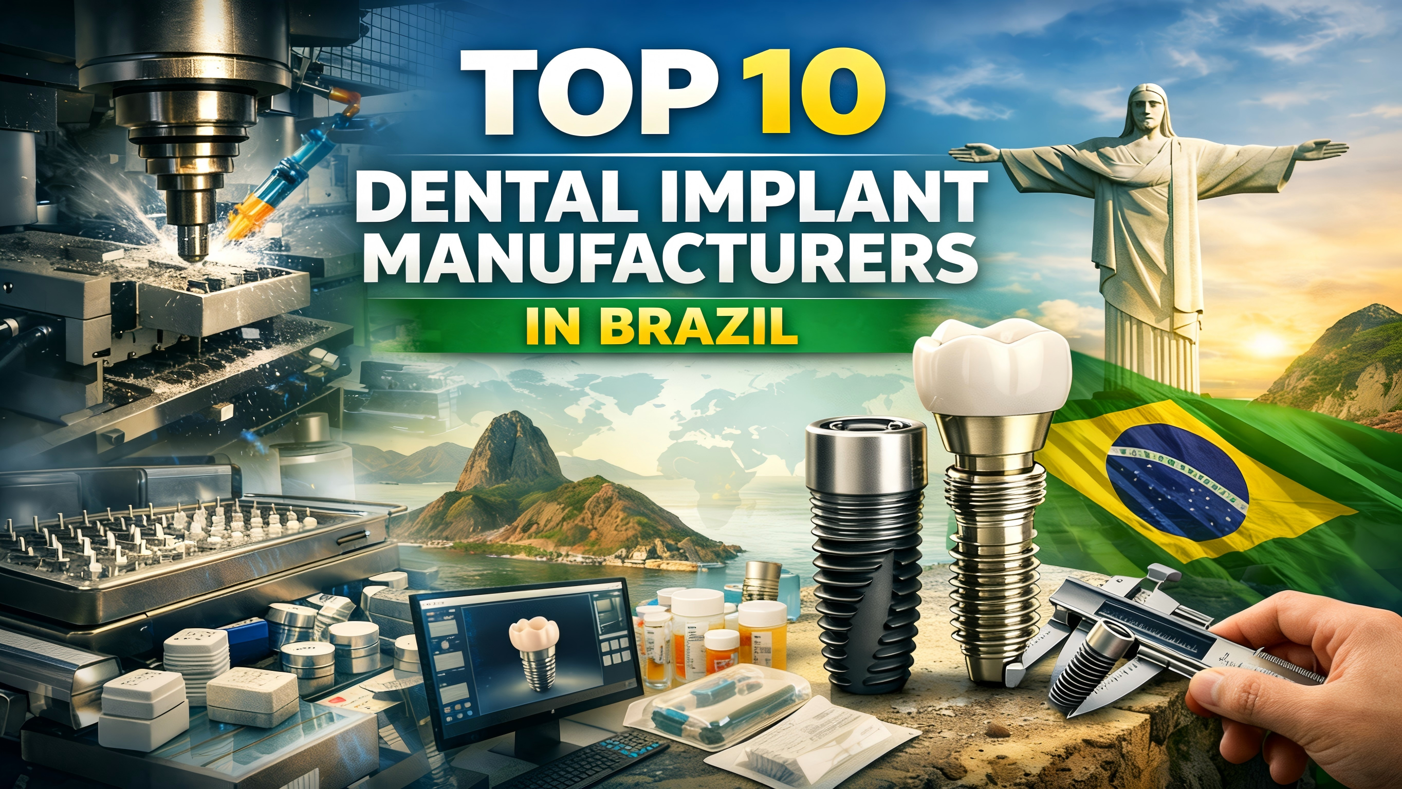 Top 10 Dental Implant Manufacturers in Brazil | 2026 Guide