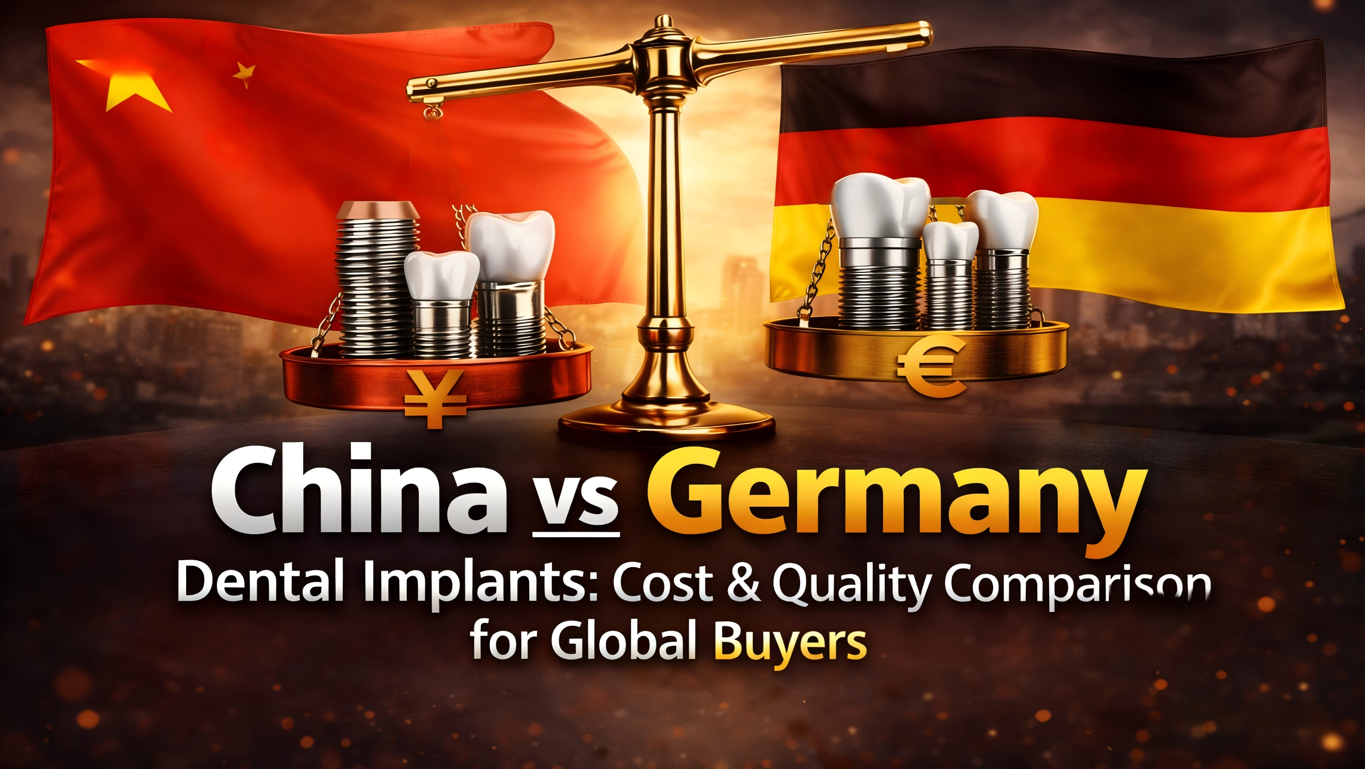China vs Germany Dental Implants: Cost, Quality & OEM Comparison | 2026 Guide