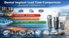 Dental Implant Lead Time Comparison: Global vs OEM Manufacturing | 2026 Guide