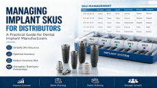 Managing Implant SKUs for Distributors: A Practical Guide for Dental Implant Manufacturers