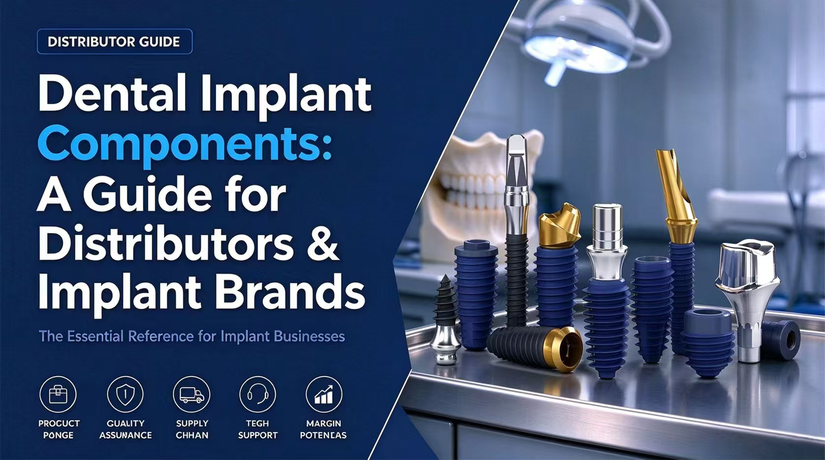 Dental Implant Components: A Guide for Distributors and Implant Brands