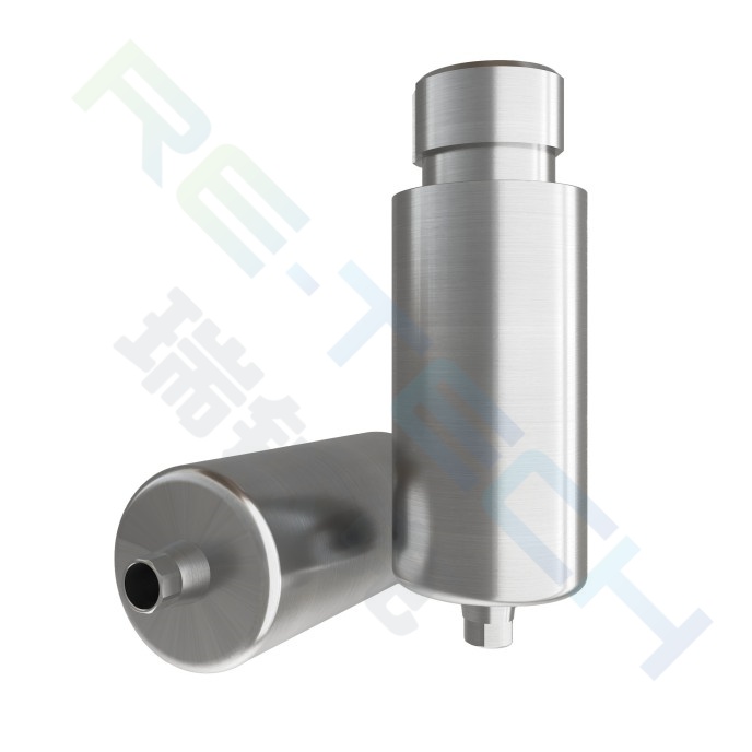 Pre-milled Ti-blanks compatible with Warantec™